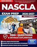 NASCLA Exam Prep 2026-2027: Commercial General Building Contractor Study Guide with Complete Review of All Domains, 10 Full-Length Practice Tests and 1,100 Questions with Detailed Explanations