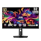 MSI MAG 321UPX QD-OLED, 32" 4K UHD Quantum Dot OLED Gaming Monitor, 3840 x 2160, 0.03ms, 240Hz, True Black HDR 400, 15W USB Type C, HDMI, DP Port