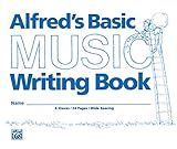Alfred's Basic Music Writing Book: Wide Lines