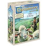 Carcassonne Hills & Sheep Board Game Expansion - Manage Flocks, Cultivate Vineyards, and Craft Hills! Strategy Game for Kids and Adults, Ages 7+, 2-6 Players, 45 Minute Playtime, Made by Z-Man Games