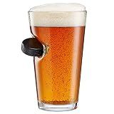 BenShot Hockey Puck Pint Glass - 16oz | Made in the USA