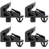 OAUTOO 4pcs Headlamp Mount Bracket Support Clip 53271-44010 for Toyota Camry Corolla RAV4 Lexus IS300 2001-2018