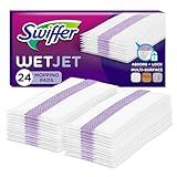 Swiffer WetJet Hardwood Floor Cleaner Spray Mop Pad Refill, Bathroom Cleaning Supplies, Hardwood Floor Cleaner, Multi Surface, 24 Count