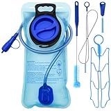 Mdvora 2L Hydration Bladder Cleaning Kit, Large Opening Water Bladder for Cycling Hiking Camping