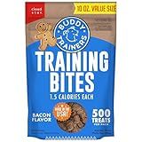 Buddy Biscuits Trainers 10 Oz. Pouch of Training Bites Soft & Chewy Dog Treats Made with Bacon Flavor