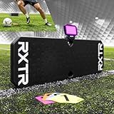 RXTR PRO Coach Soccer Training System - Smart Reaction Light & Soccer Rebound Board with Real-Time Scoring, 17 Pre-Programmed Drills, App-Free Training for All Skill Levels