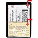 StoreSMART Black Auto Insurance and Registration Card Holder – Dual-Pocket 4″ × 5⅝″ Protector Durable Vinyl Wallets for Vehicle Car, Insurance Cards, Business Cards, IDs, Organizers - 2 Pack