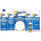In The Swim Pool Basic Opening Chemical Start Up Kit - Above Ground and In-Ground Swimming Pools - Up to 7,500
