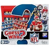 Guess Who? NFL Edition Board Game | Officially Licensed NFL Game for Kids and Families | Ages 6+ | 2 Players | 15 Mins. | Football Games