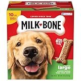 Milk-Bone Original Dog Treats Biscuits for Large Dogs, 10 Pounds (Packaging May Vary)
