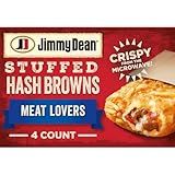 Jimmy Dean Stuffed Hash Browns, Meat Lovers, 4 ct (frozen)