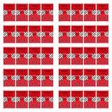 1000 Pieces Sign Date Tabs Red Sign Date Stickers with Dispenser Arrow Flag Sign Date Flags Easy to Post for Notebook Annotating Notary Books Students Office School