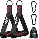 WALITO Exercise Handles, Replacement Cable Machine Attachments for Home Gym Equipment, Pulley System, Pilates, Resistance Bands, Strength Trainer, Heavy Duty Working Out Handles