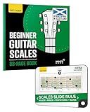 Sliding Guitar Scales Compass & 88-Page Decoder Book for Beginners | Learn Major, Minor, Pentatonic & Blues Scales | Portable Guitar Learning Tool for Acoustic, Electric & Bass by Noisy Clan