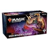 Magic: The Gathering Core Set 2019 (M19) Deck Builders Toolkit | 4 Booster Pack + 125 Cards | Accessories