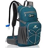 N NEVO RHINO Hydration Backpack, 18L Multipurpose Hiking Backpack with 3L Water Bladder, Water Backpack Insulated Hydration Pack Ideal for Hiking and Cycling