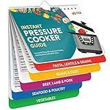 Instant Pot Magnetic Cheat Sheet Magnet - Instant Pot Accessories - Cookbooks Pressure Cooker Cooking Guide - Instapot Booklet - Instantpot Cooking - Kitchen Gifts for Women - Kitchen Gadgets