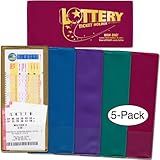 StoreSMART - Lotto Ticket Holders 5-Pack - Plastic - Mystic Metal Collection (LTMYS)