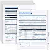 Faccito 35 Pcs Confidential Employee Record Folder Bulk Employee File Folders 9.5 x 11.5'' Payroll Record Book Personnel File Organizer for Manager Company Office Supplies Hr Staff Management