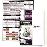 Pharmacy H&P Notebook Medical History and Physical notebook, 100 medical templates with perforations
