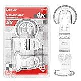 EZARC Diamond Oscillating Tool Blade Set, Multi Tool Mortar Cutting Saw Blades Precise for Grout Removal, 4-Pack