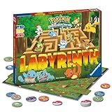 Ravensburger Labyrinth Pokemon Board Game - A Strategic Maze Adventure for Family Nights & Pokemon Parties - Includes Pikachu, Bulbasaur, and More - Great Birthday Gift for Kids Ages 7 and Up