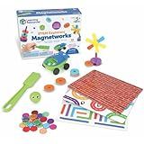 Learning Resources STEM Explorers Magnetworks, Magnetic Science Set, Physics Experiment Toys for Kids, Kindergarten and Preschool Classroom, Force and Motion Kit for Boys and Girls, Ages 5 and Up