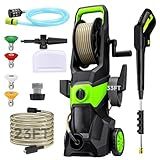 Washer with 4 Quick Connect Nozzles, Cleaning Machine with Foam Cannon