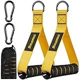 Ayombo Gym Equipment, Cable Attachments for Gym, Home Workout Equipment Machine Grip Attachments, Resistance Bands Handles for Weight Strength Trainer, Gym Heavy Duty Exercise Handle for Men
