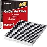 Puroma Cabin Air Filter with Activated Carbon, Replacement for CP134, CF10134, Honda & Acura, Civic, CR-V, Odyssey, CSX, ILX, MDX, RDX, AT134 (1 pc)