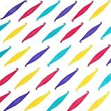 Nuanchu 50 Pcs Braces Rubber Band Tool Dental Elastic Rubber Bands Placers Disposable Orthodontic Elastic Placer Multicolor