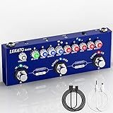 LEKATO Bass Multi Effects Pedal, Guiter Peda with IR Loading 9 AMP Models, Delay Reverb Chorus, Multi Effects Processor for Bass, Bluetooth 5.0,Recording, Built-in Battery