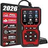 OBD2 Scanner Diagnostic Tool, Check Engine Code Reader OBD2 Scanner with Reset, Mode 6, Mode 8 & I/M Readiness, Auto Check Engine Light Car Diagnostic Scan Tool for All OBDII Car Since 1996
