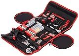86-Piece Household Hand Tool Set with Roll-Up Bag – Tool Kit with Screwdrivers, Pliers, Wrenches, and More – Great for the Home or Car by Stalwart