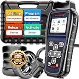 Autel MaxiTPMS TS501 PRO, 2026 TPMS Programming Tool Same as TS508, Up of TS501 TS408S, Relearn Activate 99% TPMS Sensors, Program Autel MX-Sensor 315/433MHz, TPMS Reset & Diagnostics, Lifetime Update