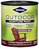 Wolman 360350 Outdoor Furniture Paint, Quart, Colonial Red 12 Fl Oz (Pack of 1)