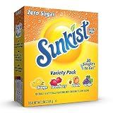 Singles To Go! Sunkist Soda Powdered Drink Mix, Variety Pack, 30 Packets