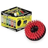 Outdoor Cleaning Supplies - Concrete Scrubbing Brush - Deck Scrubber - Headstone Restoration - Statue Cleaning Tools - Wood Floor Scrubber - Gutter Brush - House Siding Cleaner - Clean Garage