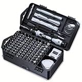 115 in 1 Precision Screwdriver Set, Professional Magnetic Tool Kit for Electronics Repair - Compatible with iPhone, Samsung Phone, Laptop, PC, PS5, Xbox, Nintendo Switch, Glasses & Watch