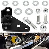 8007 Steering Stabilizer Relocation Bracket For Jeep Wrangler JK 2007 2008 2009 2010 2011 2012 2013 2014 2015 2016 2017 2018