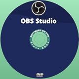 Latest New Release OBS Studio Video Recording Editing & Streaming App for Windows plus Reference Manual on DVD