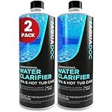 MAV AquaDoc Spa Clarifier & Hot Tub Clarifier for Fast Acting Cloudy Water Treatment - The Spa Clarifier Hot Tub Owners Love - 32 oz (2-Pack)