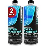 MAV AquaDoc Spa Clarifier & Hot Tub Clarifier for Fast Acting Cloudy Water Treatment - The Spa Clarifier Hot Tub Owners Love - 32 oz (2-Pack)