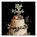 Personalized Custom Cake topper for Wedding, Rustic wedding topper, Mr and Mrs cake topper with heart, Anniversary toppers