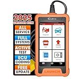 LAUNCH Creader Elite For BMW OBD2 Scanner, 2025 Full Systems Diagnostic Bi-directional Scan Tool, All Reset Service, ECU Coding, Battery Registration Tool for BMW Mini Rolls-Royce,Lifetime Free Update