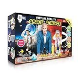 Abacus Brands Bill Nye's VR Science Kit and VR Space Lab - Virtual Reality Kids Science Kit, Book and Interactive STEM Learning Activity Set (2 in 1 Combo Pack) - for Ages 8 and Up [Packing May Vary]