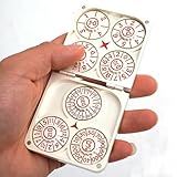 Metal dice Spinner, 7-in-1 Unique Folding Metal dice d20 Spinner Fantasy D&D Desktop RPG Accessories
