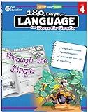 Shell Education 180 Days of Language for Fourth Grade
