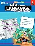 Shell Education 180 Days of Language for Fourth Grade (180 Days of Practice)