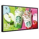 P5 Outdoor LED Sign 65" x 34", IP65 Waterproof Programmable Full Color Digital Display with WiFi & USB Control, High-Resolution Scrolling Text Image Video LED Advertising Board for Business